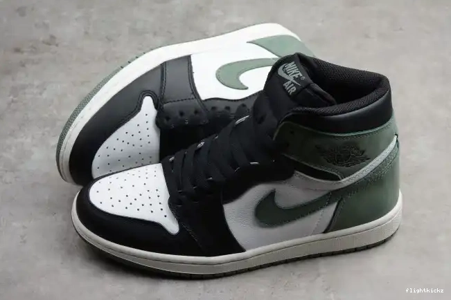 Retro Green Clay 1 555088-135 Air High Jordan OG 0619
